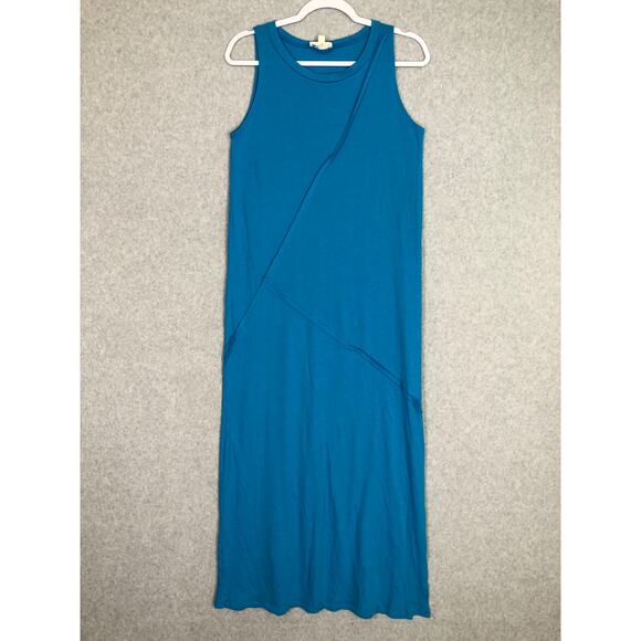 See You Monday Dress Womens Large Maxi T-Shirt Casual Stretch Jersey Long Tank - Picture 1 of 8
